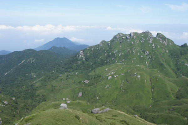 Blick vom Miyanoura-dake