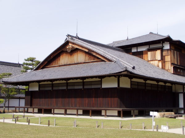 Der Honmaru-Palast der Burg Nijo in Kyoto