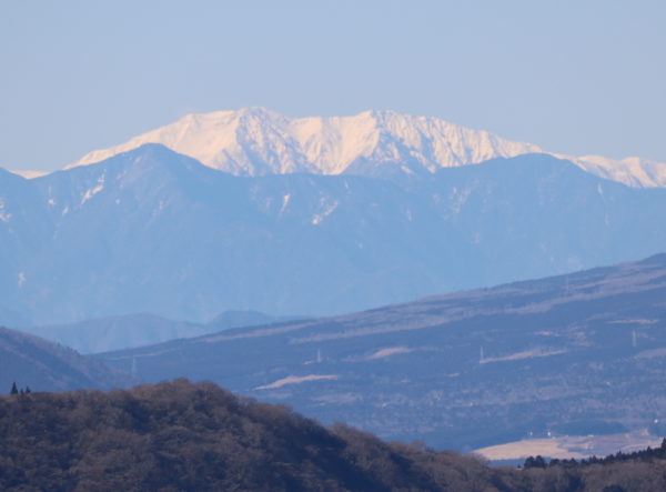 Akaishi-dake, von Hakone aus gesehen