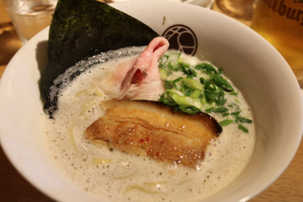 Etwas ungewöhnlich: Ramen bei "Muku" in Yokohama
