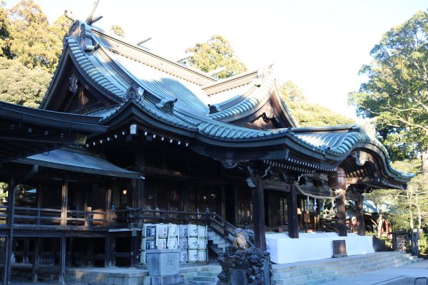 Haupthalle des Tsukubasan-Jinja