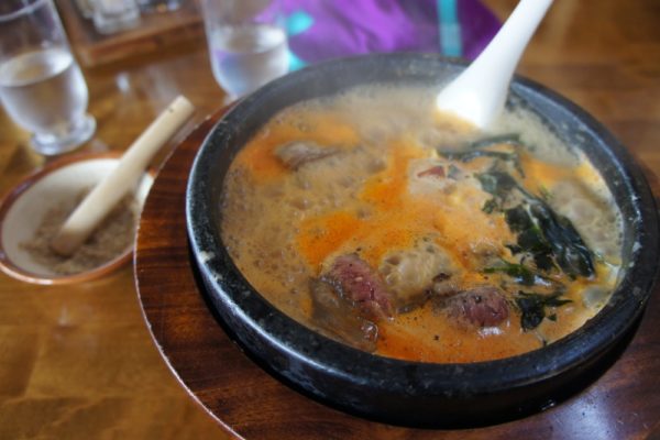 Ramen mit geräucherter Rinderzunge