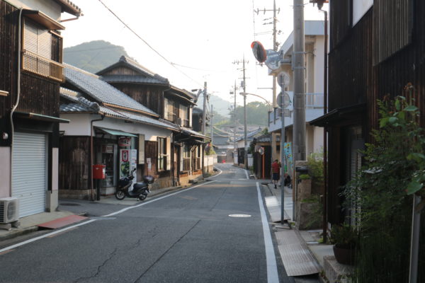 Das alte Hauptdorf der Insel - Honmura