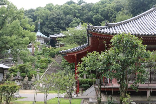 Im Kannon-Tempel - einer der 88 Pilgerstationen auf Shikoku