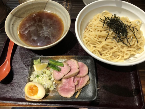 Raamen-Tamashii in Yokohama: Tsukemen mit Ente