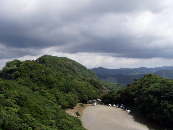 Blick vom Nokogiriyama auf das Innere der Halbinsel