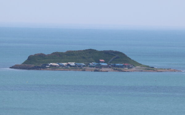 Die winzige Insel Kojima in Akkeshi