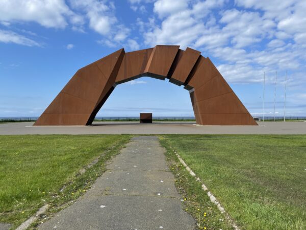 Denkmal am Kap Nosappu auf der Nemuro-Halbinsel