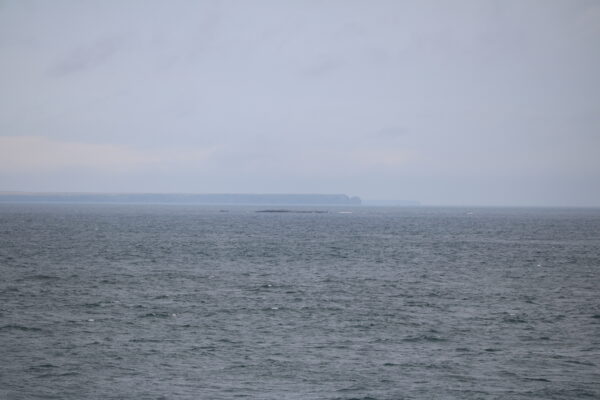 Die Insel Yuri-tō, vom Kap Nosappu aus gesehen
