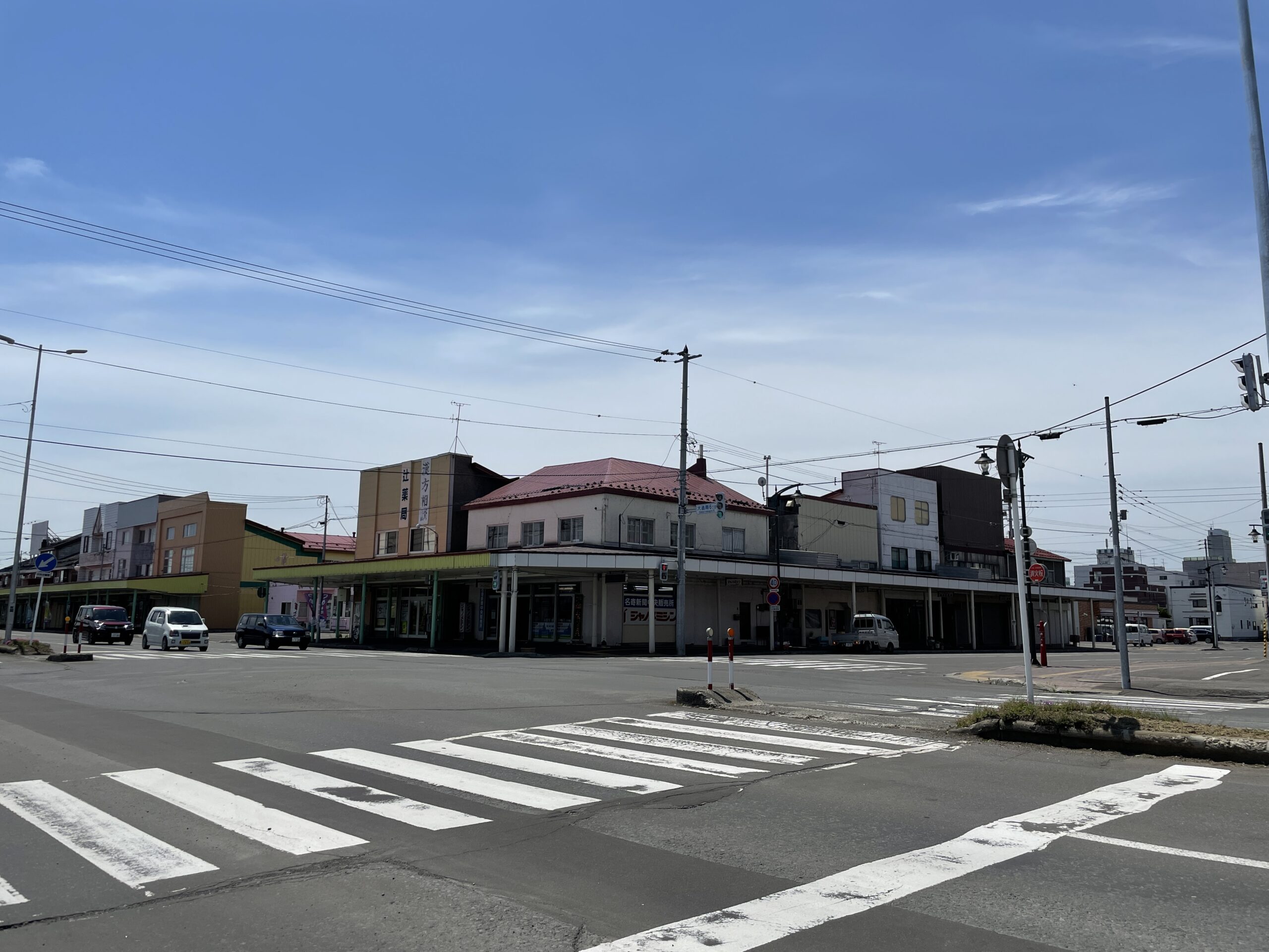 Nayoro: Das Stadtzentrum hat ein bisschen Wildwestflair