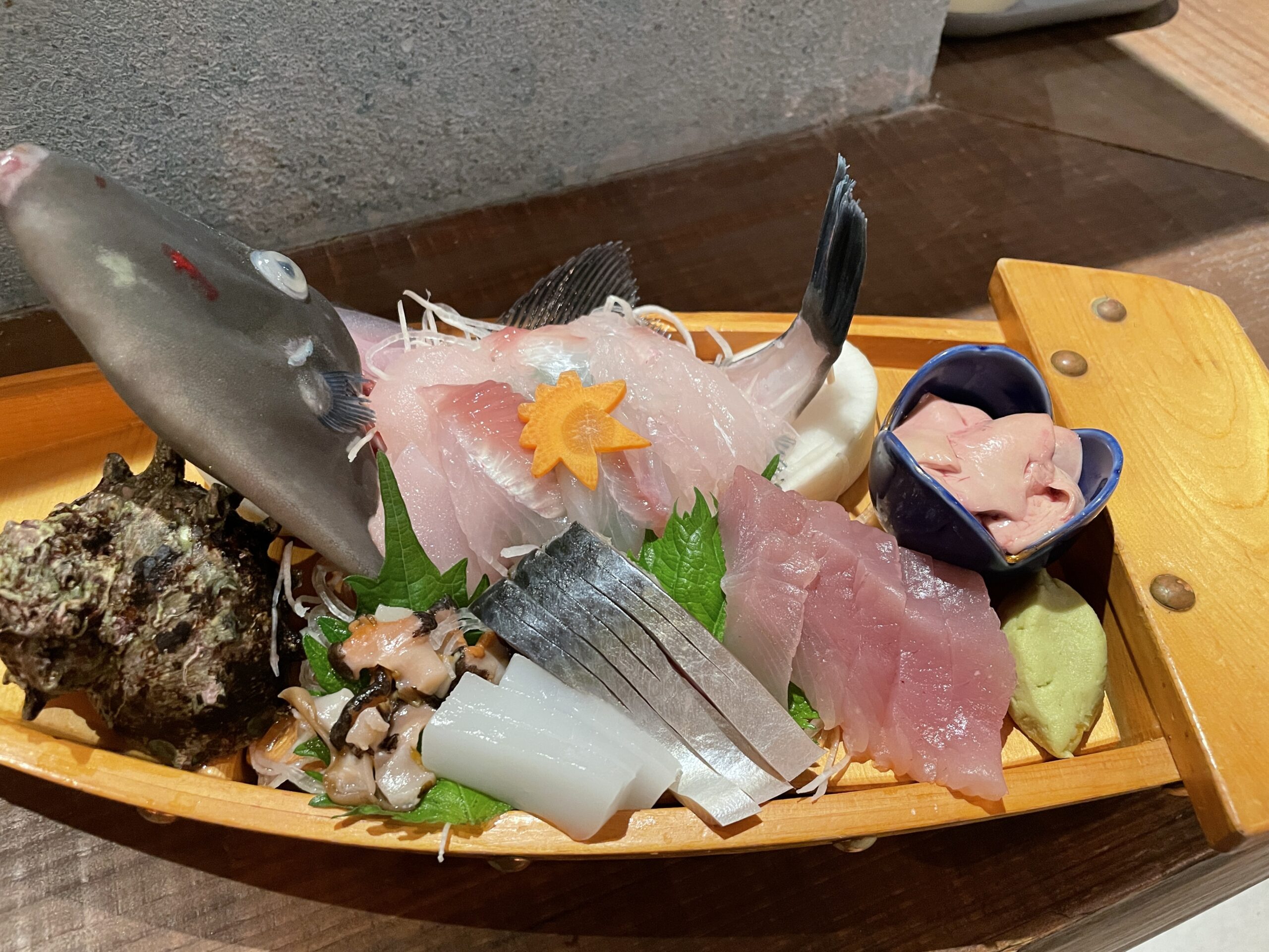 Sashimi-Menü bei Hitotomaru: Sehr empfehlenswert