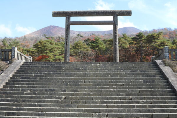  Takachiho-gawara-Schrein bei Kirishima, Kagoshima