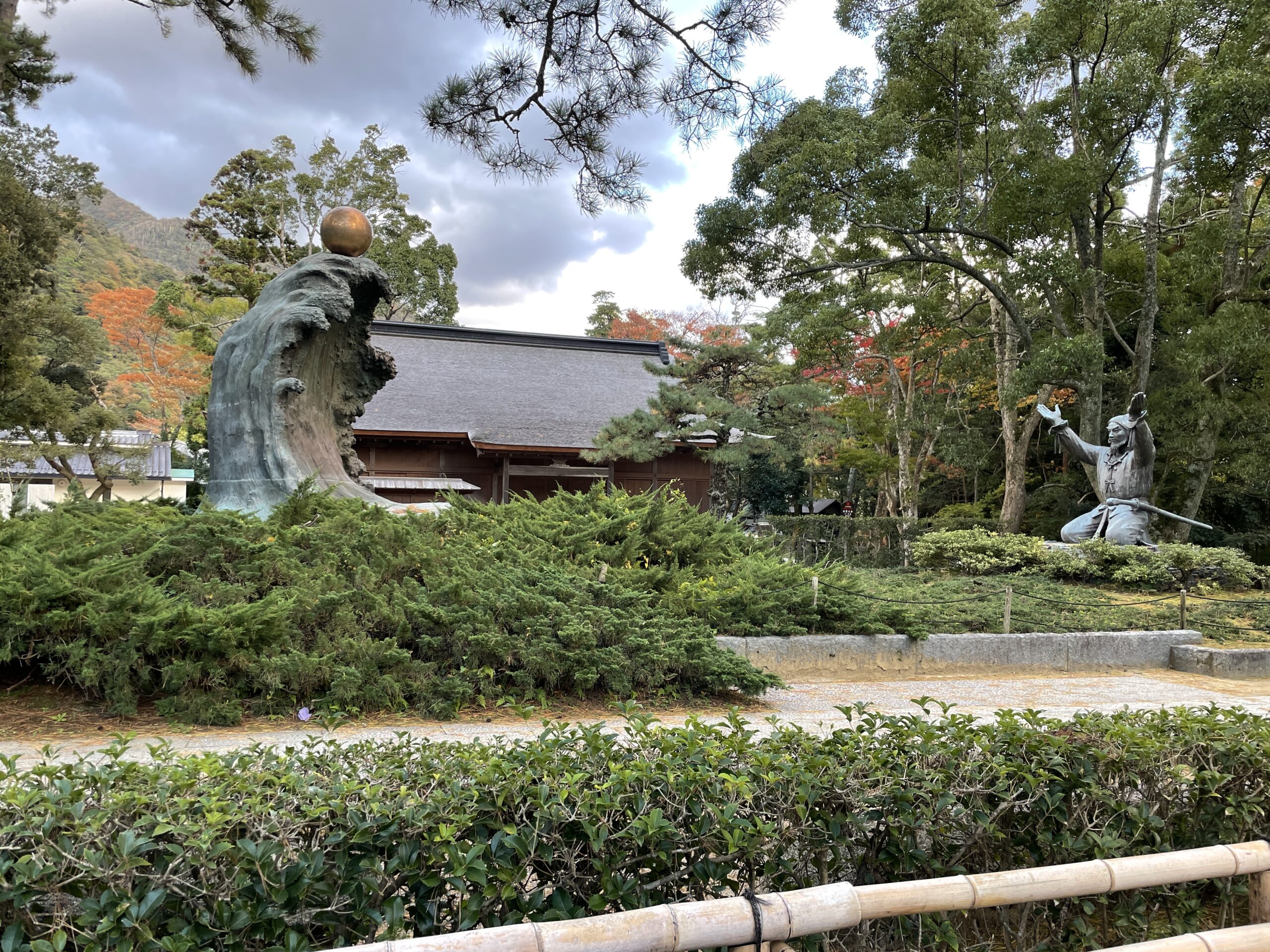 Ōkuninushi-Statue im Schrein von Izumo