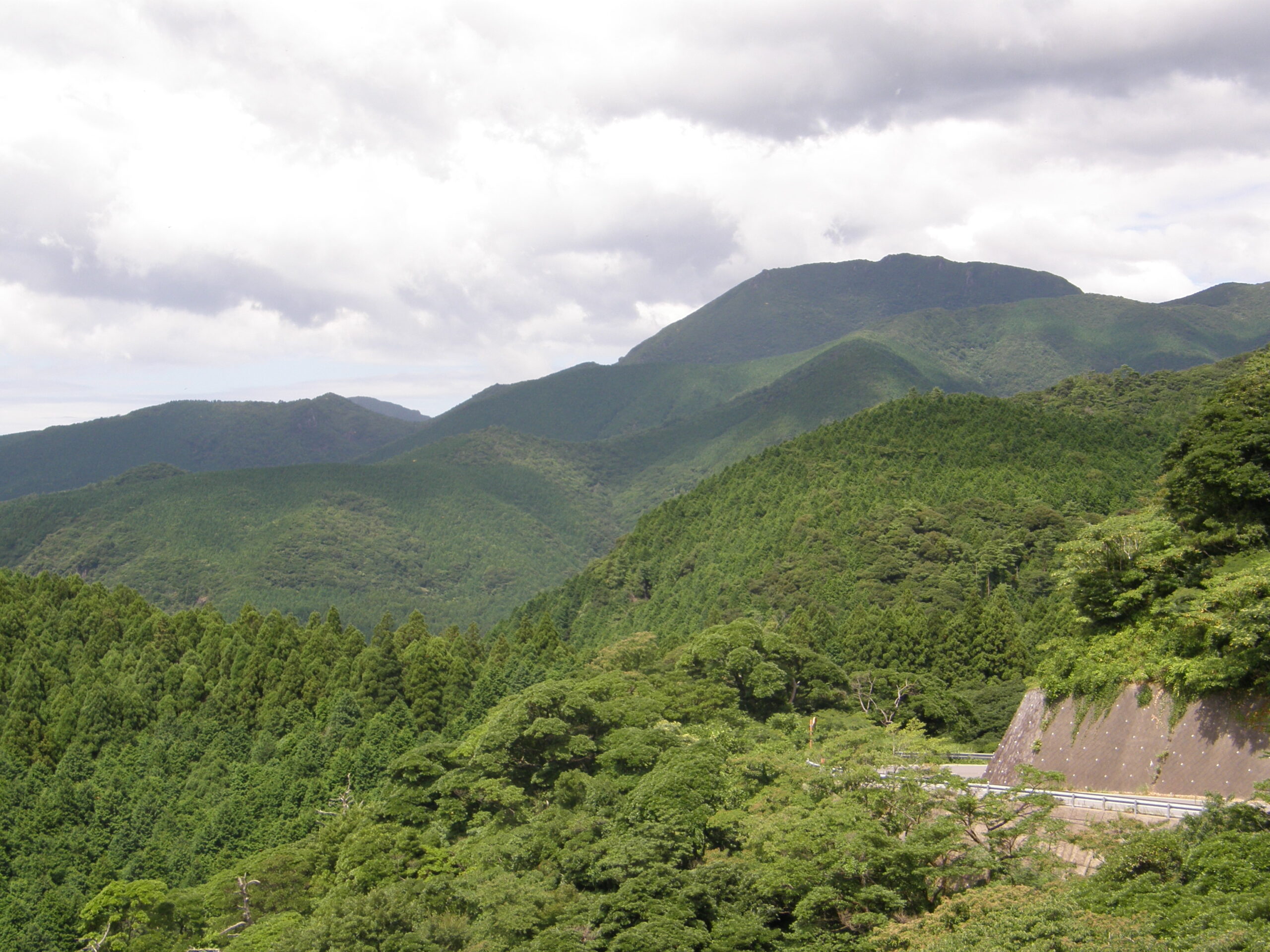 Grün und bergig - das Innere der Shimabara-Halbinsel