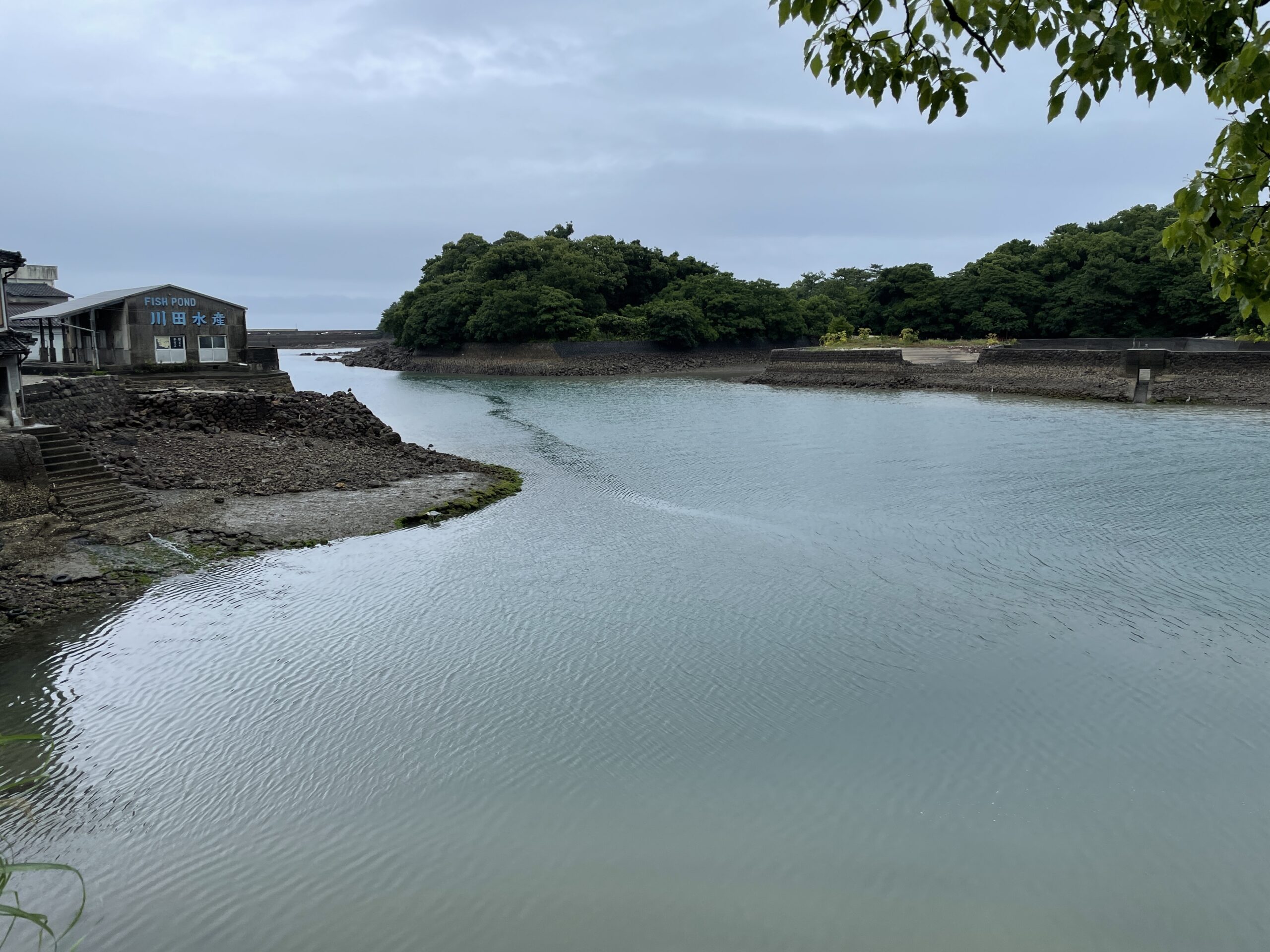 Blick auf die Tateba-Insel - Teil der Tsukumo-Inseln 