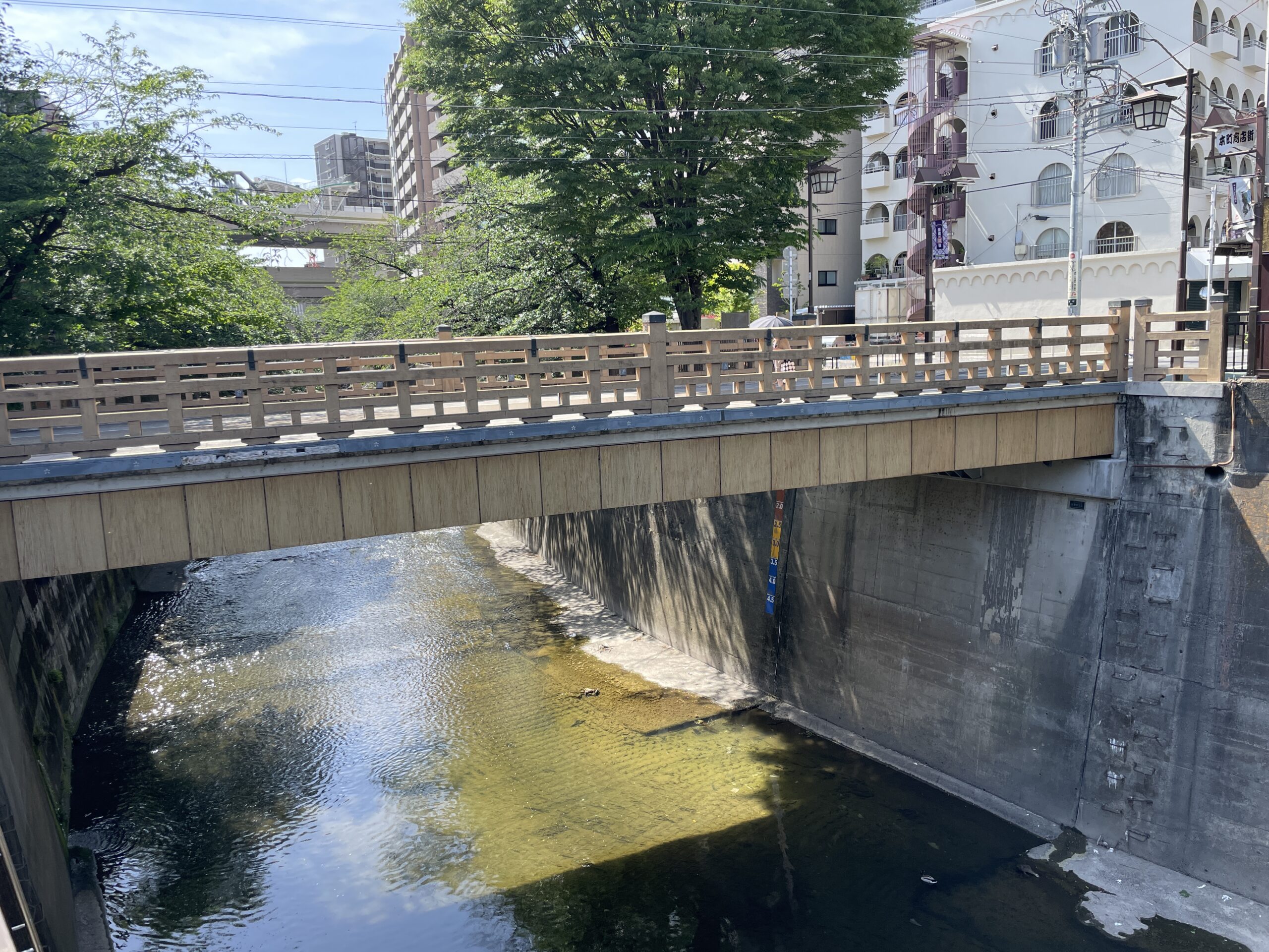 Itabashi - die namensgebende Brücke auf halber Strecke der Nakajuku