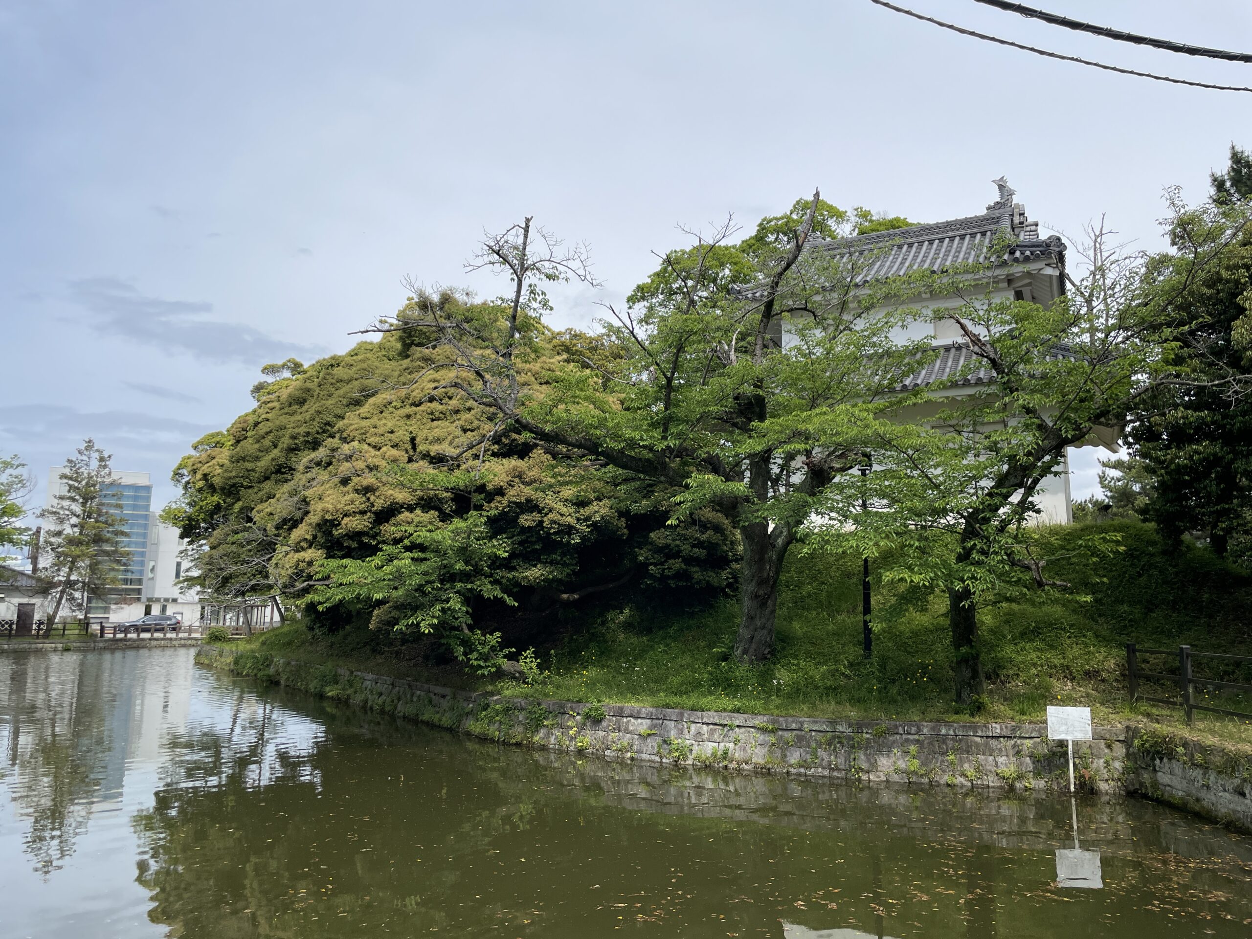 Am Burggraben von Tsuchiura