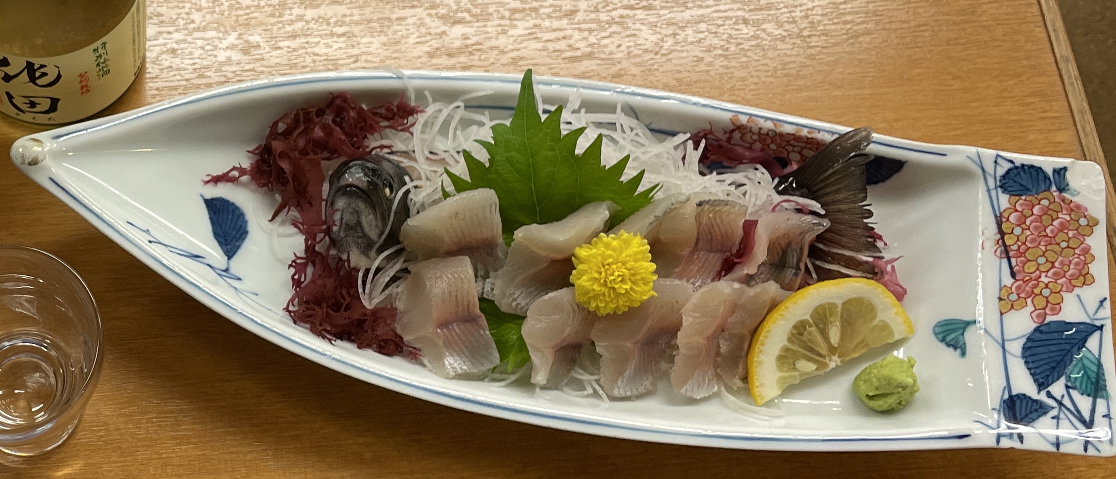 Saibling (Backforelle) als Tsukuri