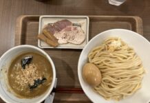 Tsukemen Sanada in Kitasenju, Adachi, Tokyo