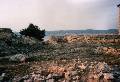 ネッセバーにあるギリシア時代の史跡