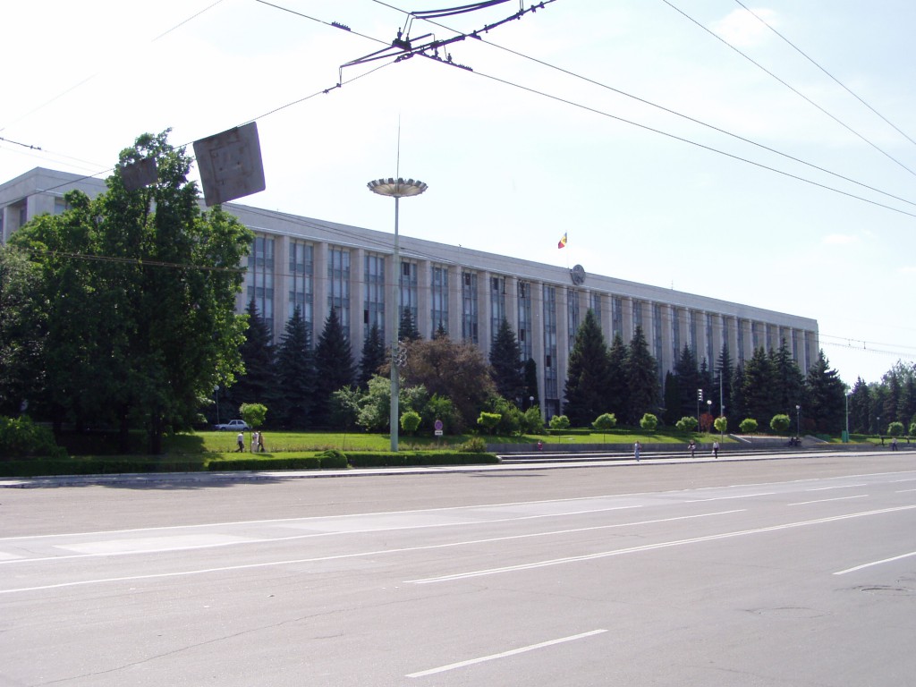 モルドヴァ共和国の国会の建物