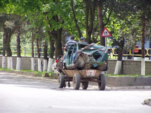 車が壊れたら馬車にしましょう・・・