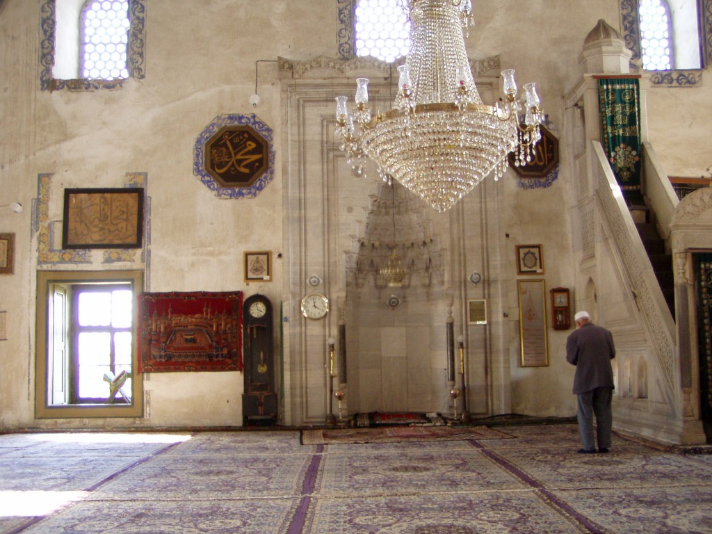 ムスタファ・パシャのモスクの中