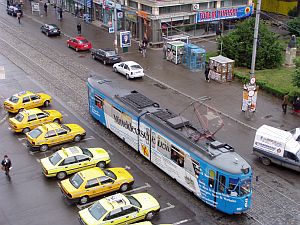 Hallenser Strassenbahnen in Iasi