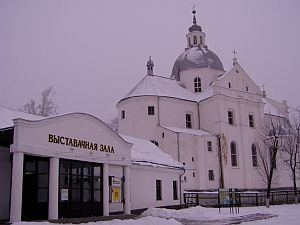 Schne alte Kirche in Nyazvizh