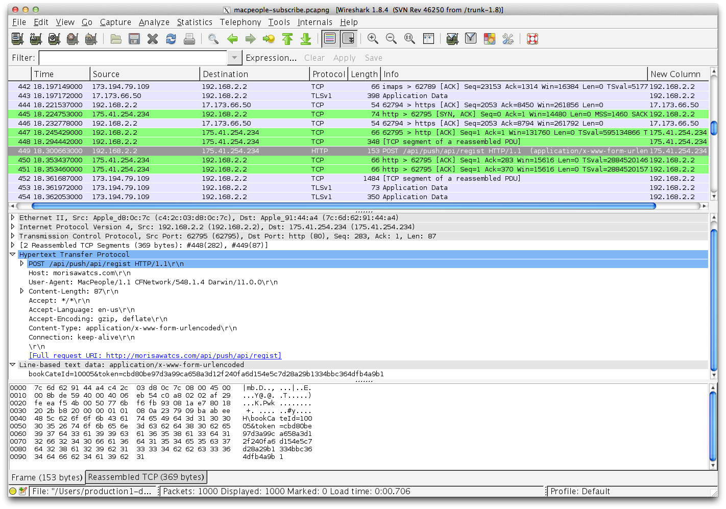 what is wireshark usb