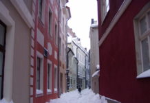 Troksnu-Strasse - eines der schönen Gässchen