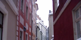 Troksnu-Strasse - eines der schönen Gässchen