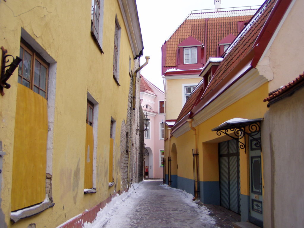 In den engen Gassen von Toompea