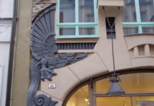 Es gibt auch interessante Jugendstilhäuser