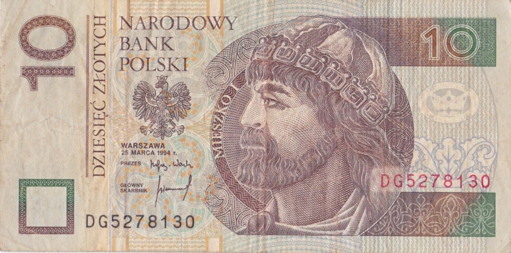 10 polnische Zloty