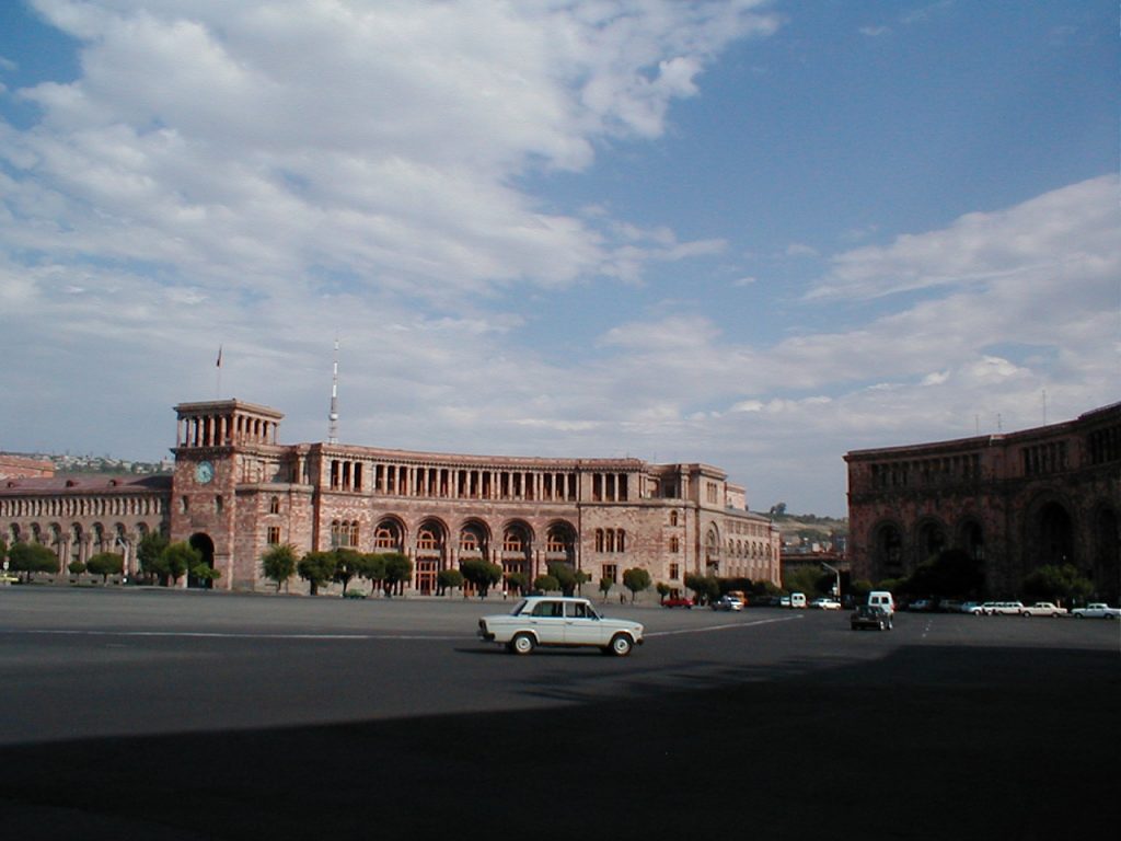 Platz der Republik im Zentrum Jerevans