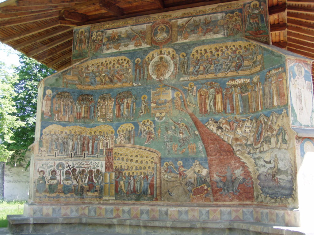 Die Westseite: Das jüngste Gericht