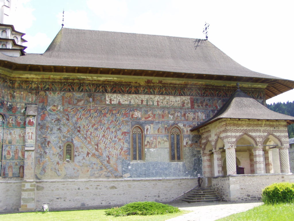 Die Leiter mit den 32 Stufen vom Himmel zur Hölle