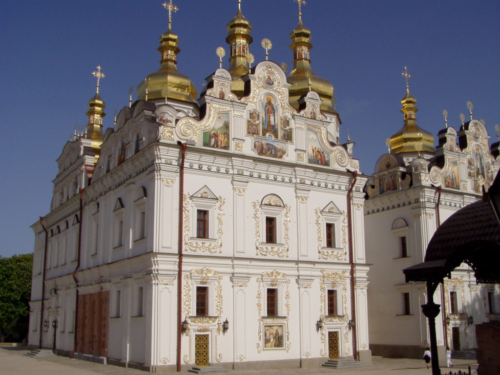 Wunderschöne, perfekt restaurierte Kirchen im Kloster