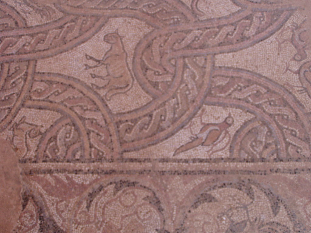 Römische Mosaiken in der frühchristlichen Basilika