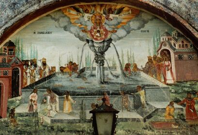 Die Fresken allein machen einen Besuch lohnenswert