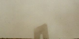 Monument auf dem Trojan-Pass - ein gespenstischer Anblick