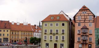 Die Špalíček im Zentrum von Cheb