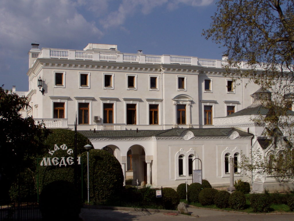 Der Livadia-Palast - hier fand die berühmte Jalta-Konferenz 1945 statt