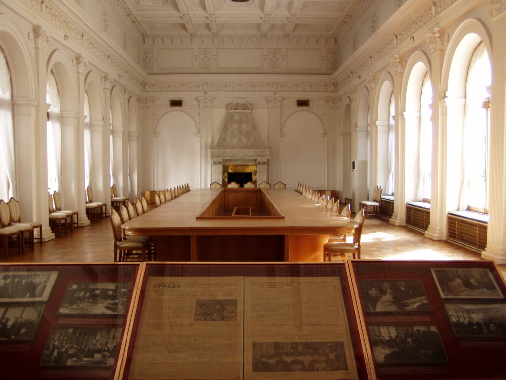 Sitzungssaal im Liwadija-Palast