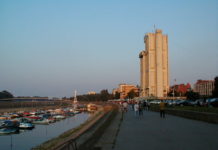 Osijek Im Zentrum der Stadt an der Drau