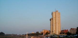 Osijek Im Zentrum der Stadt an der Drau
