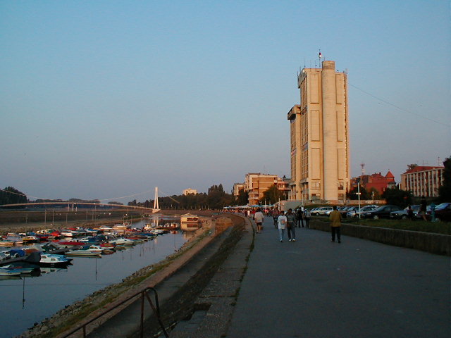 Im Zentrum der Stadt an der Drau