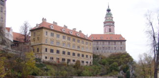 Moldau, Schlossturm und Unteres Schloss