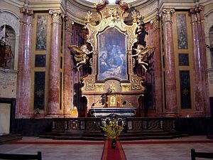Altar der St. Johann-Nepomuk Kirche